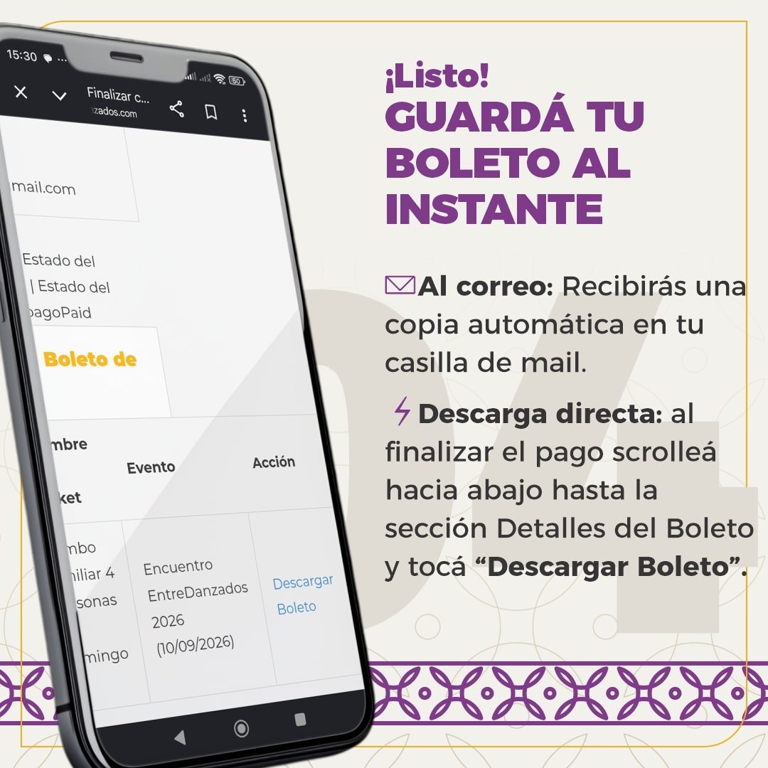 Paso 4: Descargar boleto